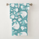 Search for polar bear bath towels Animals