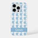 Search for blue toile iphone cases Botanical pattern