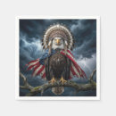 Recherche de aigle chauve serviettes Patriotique