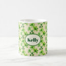 Search for irish luck coffee mugs Shamrocks