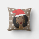 Search for african american christmas pillows Brown