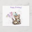 Search for cute tiger birthday cards Adorable