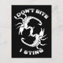 Search for stinging postcards Scorpion