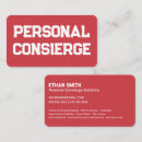Search for concierge business cards Assistant