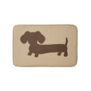 Search for dachshund bath mats Doxie