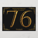Search for 76th birthday invitations Elegant