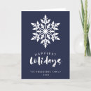 Search for blue snowflake business holiday cards Elegant