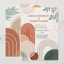 Search for abstract boho wedding invitations Colourful
