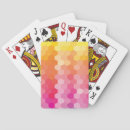 Search for hexagon playing cards Pattern