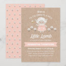Search for lamb baby girl shower invitations Sheep