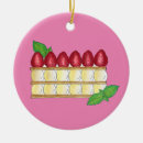 Search for raspberry ornaments Dessert