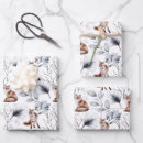 Search for botanical christmas wrapping paper Fox