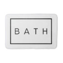 Search for farmhouse bath mats White