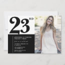Search for twenty third birthday invitations Adult
