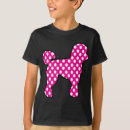 Recherche de rose de point de polka tshirts Pois