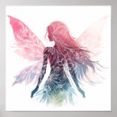 Search for fairies silhouette posters Fairy