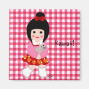 Recherche de poupée japonaise magnets Kimono