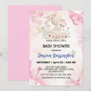 Search for bunny baby girl shower invitations Flowers