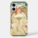 Recherche de mucha iphone coques Vintage