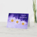 Search for purple daisy birthday cards Nature