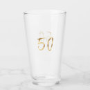 Search for 50th birthday beer glasses Typography