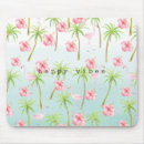 Search for pink flamingo mousepads Flowers