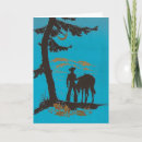 Search for vintage western christmas cards Horse