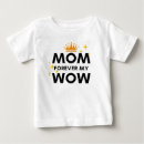 Search for wow baby clothes Typography