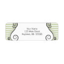 Search for willow return address labels Vintage