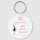 Search for dance teacher keychains Recital