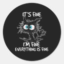 Search for everythings fine stickers It's