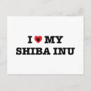 Recherche de shiba cartes postales Chiot