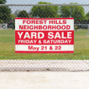 Search for garage sale signs Neighbourhood