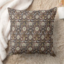 Search for blue and brown floral pillows Vintage