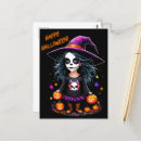 Recherche de sorcière kawaii cartes postales Mignon