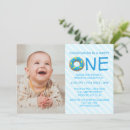 Recherche de donut 1ans anniversaire invitations Beigne 1er anniversaire