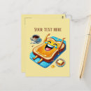 Search for toasted breakfast bread postcards Funny