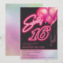Search for cool sweet 16 invitations Typography
