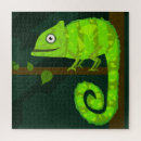 Search for chameleons puzzles Cute