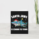 Search for shark christmas cards Black cat