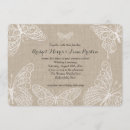 Search for burlap and lace wedding invitations Rustic