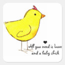 Search for baby chick stickers Farm animals