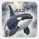Search for black and white whale stickers Orca