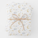 Search for moon and star wrapping paper Watercolor