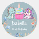 Search for rainbow cupcake stickers Happy birthday