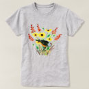 Recherche de oiseau gris tshirts Jaune