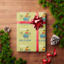 Search for green tractor wrapping paper Boys