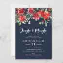 Search for blue christmas invitations Winter foliage