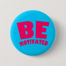 Recherche de motivation badges Bleu