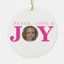 Search for peace love joy ornaments Cute